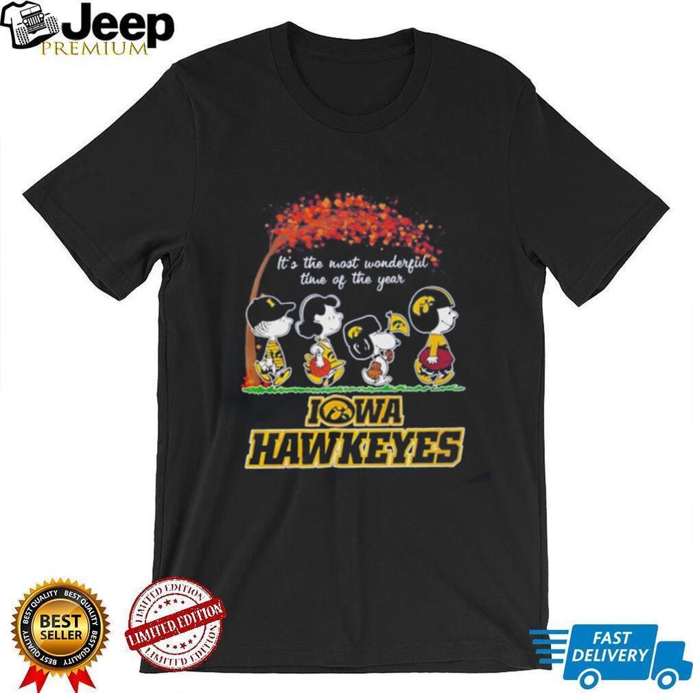 Peanuts x Iowa Hawkeyes Abbey Road graphic shirt