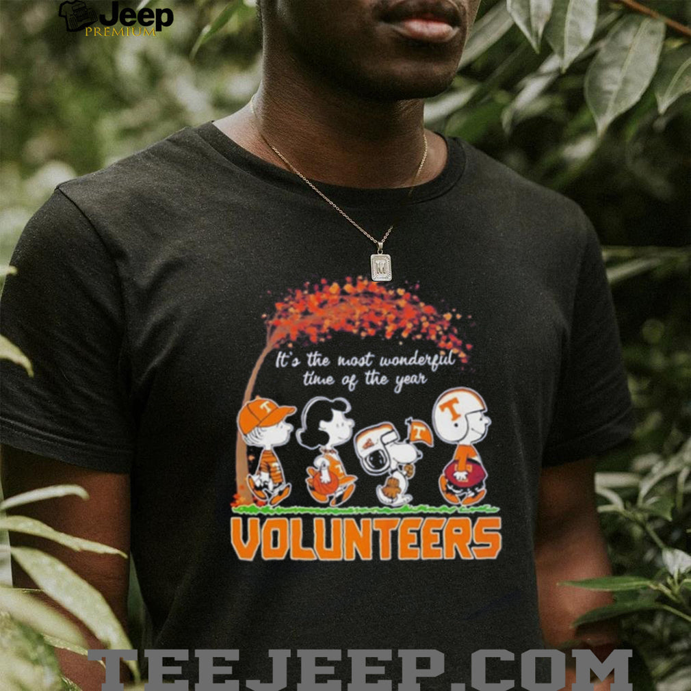 Peanuts x Tennessee Volunteers Abbey Road graphic shirt