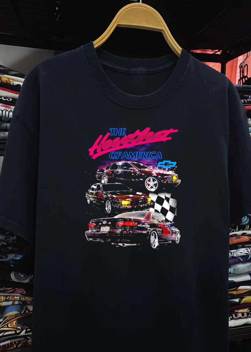 Peep Steez Chevrolet Impala SS The Heartbeat of America shirt