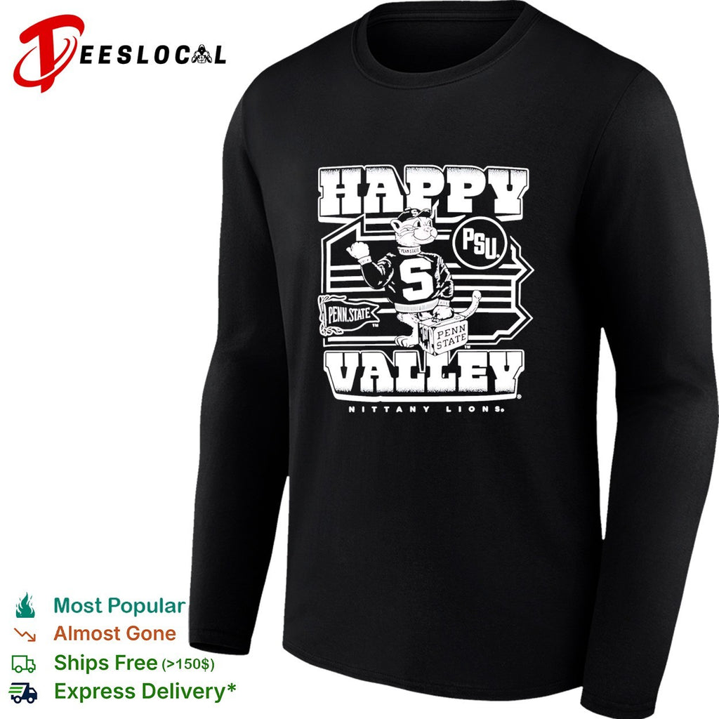 Penn State Happy Valley Nittany Lions PSU mascot shirt