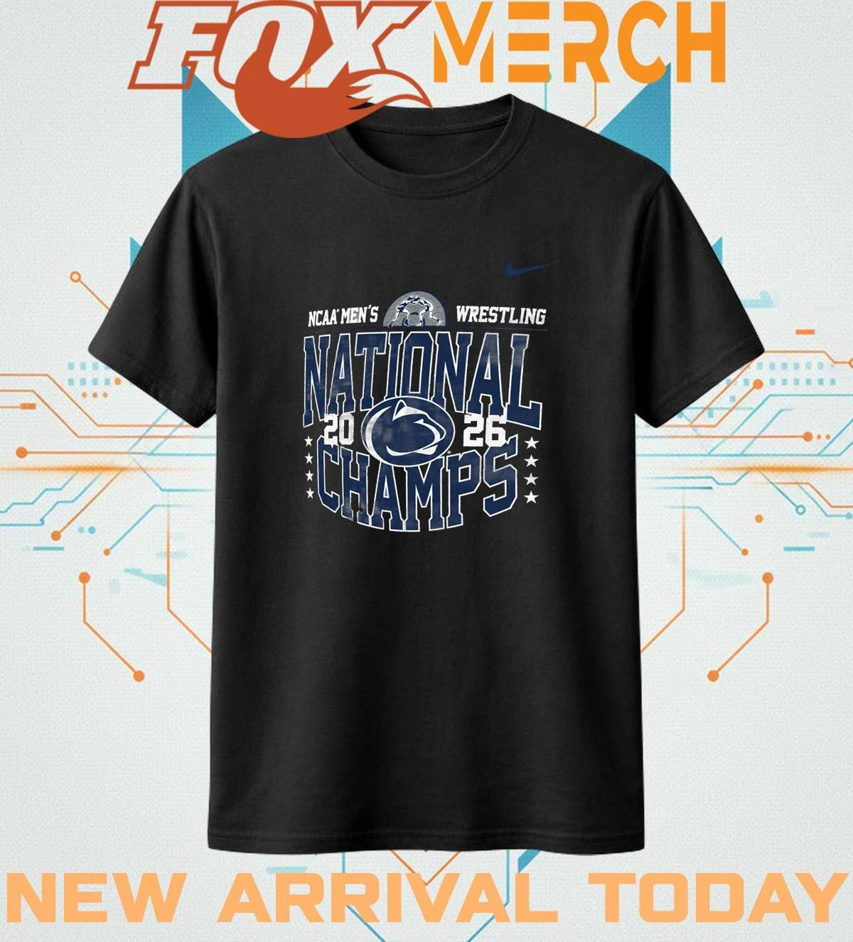 Penn State Nittany Lions 2026 NCAA Wrestling National Champs shirt