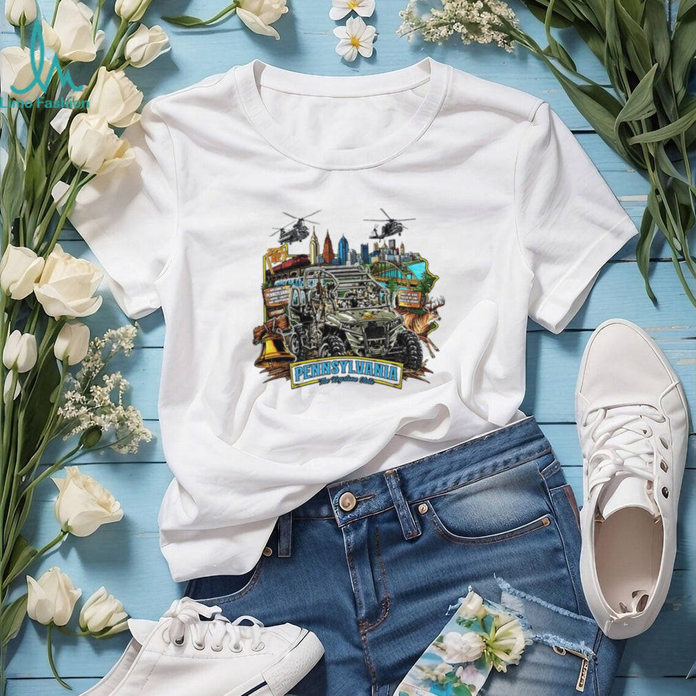 Pennsylvania The Keystone State UTV Adventure T Shirt