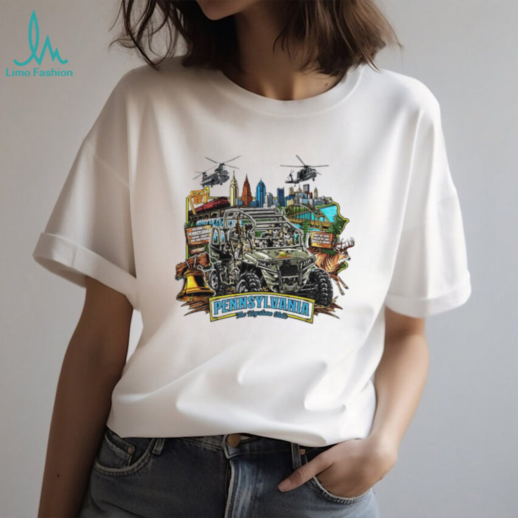 Pennsylvania The Keystone State UTV Adventure T Shirt