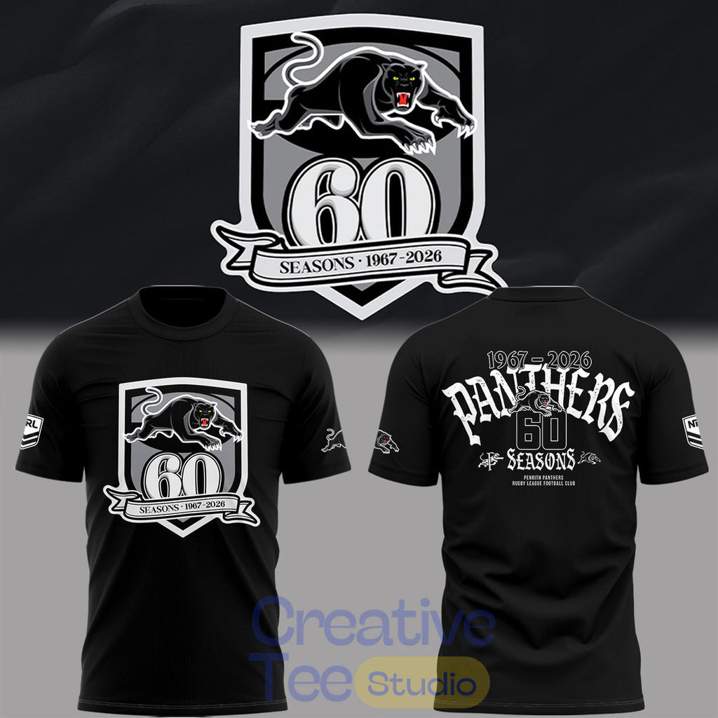 Penrith Panthers Celebrate 60 Years Tee