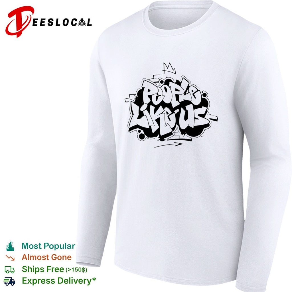 People Like Us Graffiti Crown Shirt