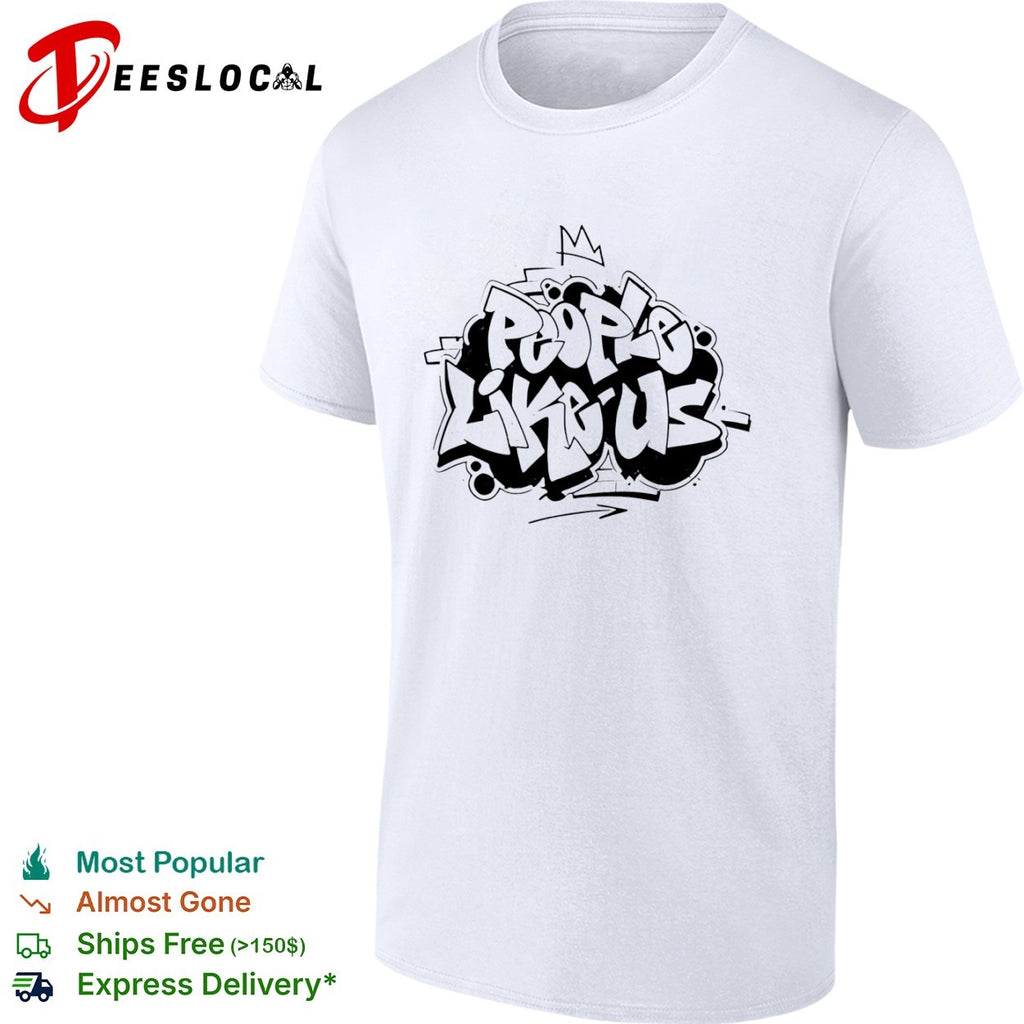 People Like Us Graffiti Crown Shirt