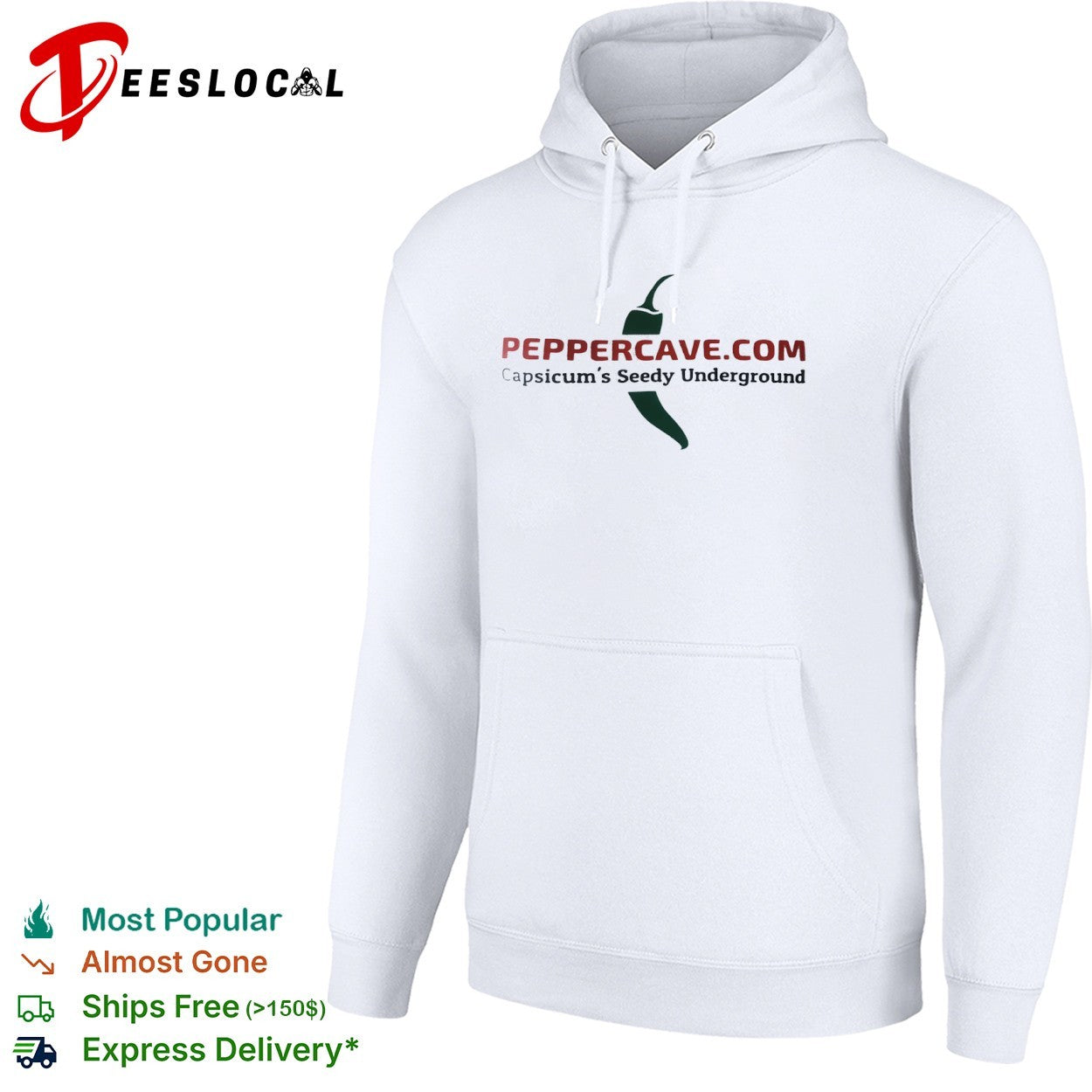 Peppercave capsicums seedy underground pepper shirt