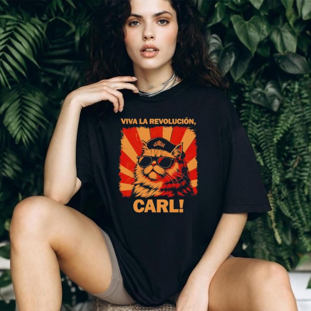 Persian cat king revolutionary Viva la revolucion Carl Dungeon Crawler Carl shirt