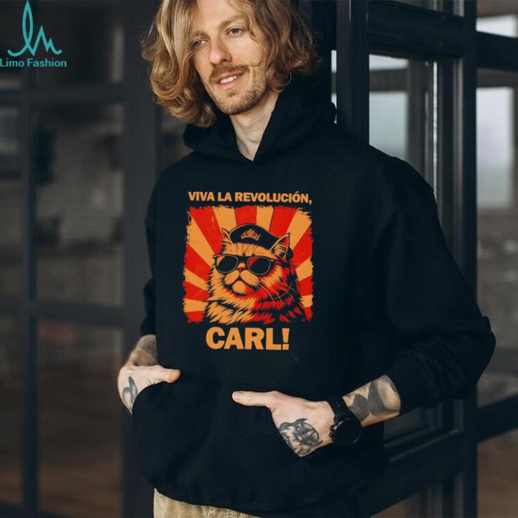 Persian cat king revolutionary Viva la revolucion Carl Dungeon Crawler Carl shirt
