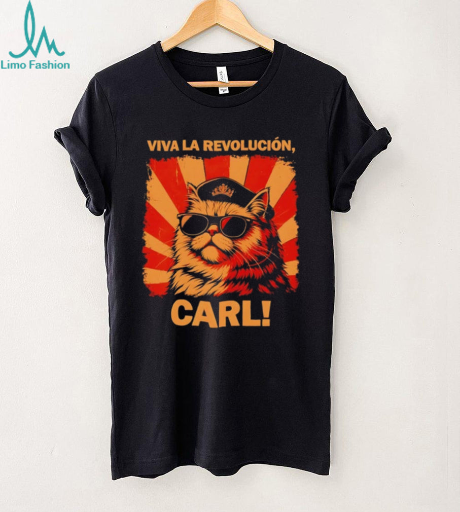 Persian cat king revolutionary Viva la revolucion Carl Dungeon Crawler Carl shirt