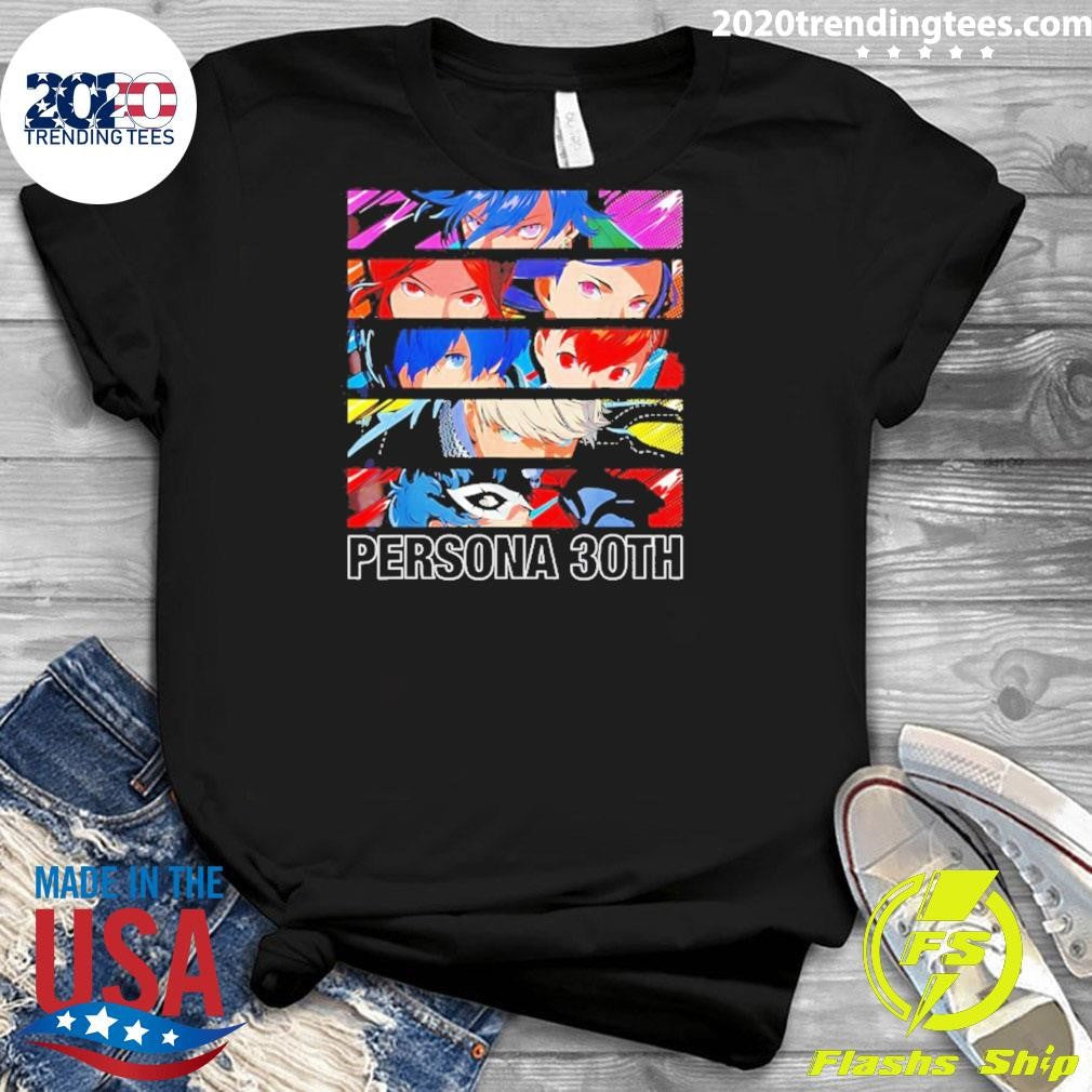 Persona 30th Hero Line Up Anime Shirt