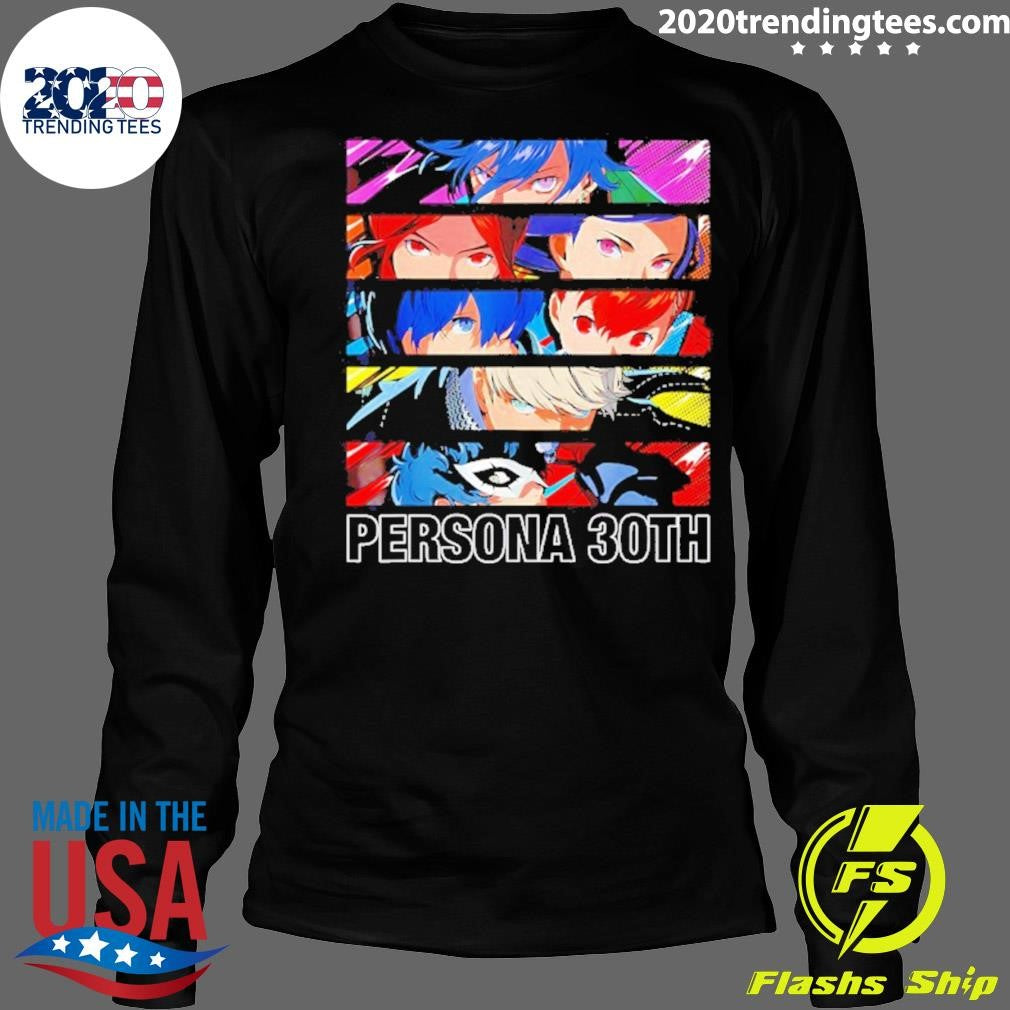 Persona 30th Hero Line Up Anime Shirt