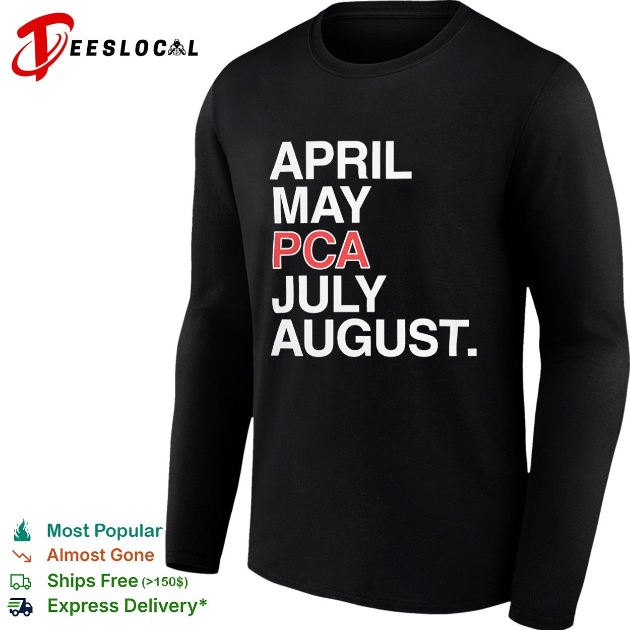 Pete Crow-Armstrong PCA April May July August Royal shirt