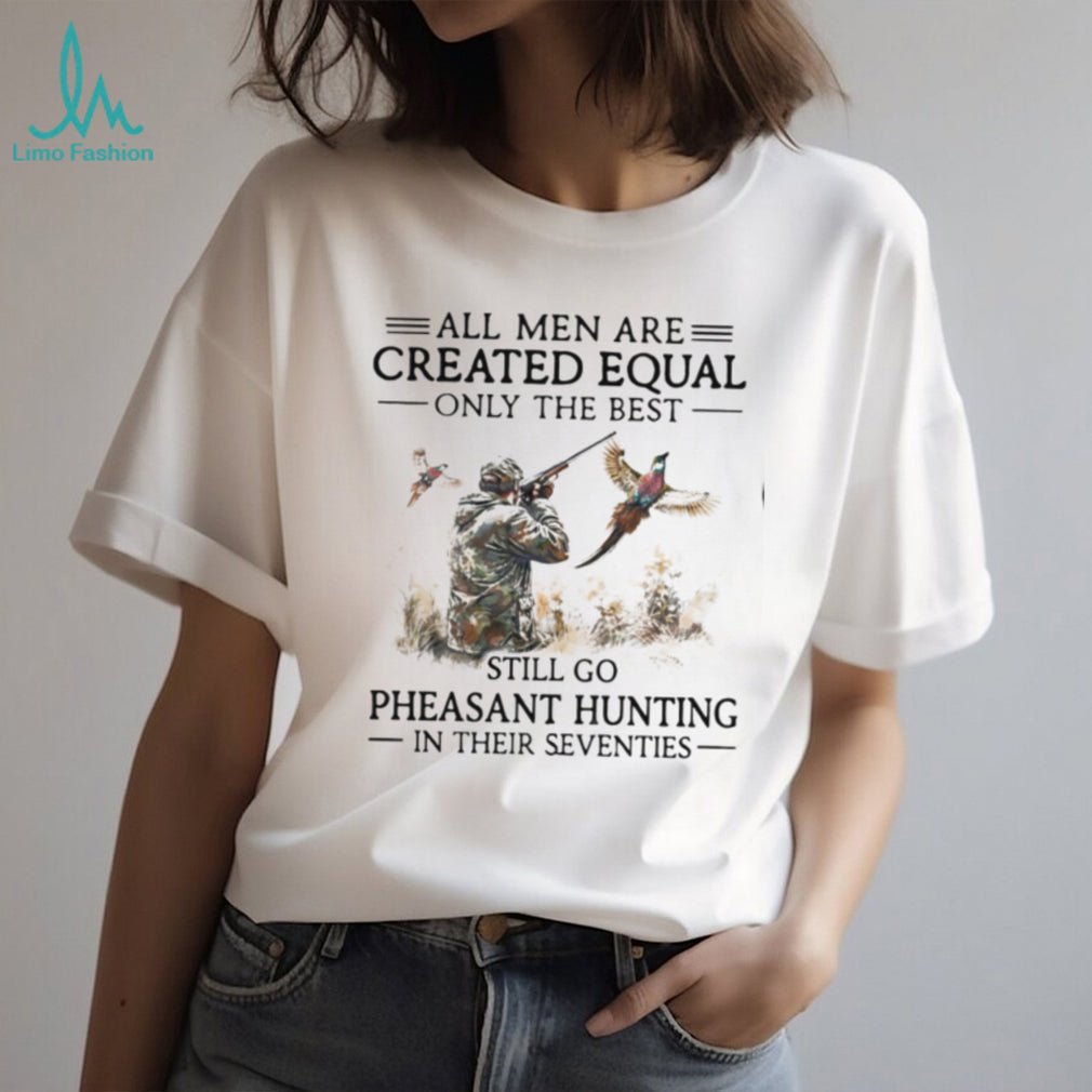 Pheasant Hunter Bird Hunting Outdoorsman Senior Hobby Shirt