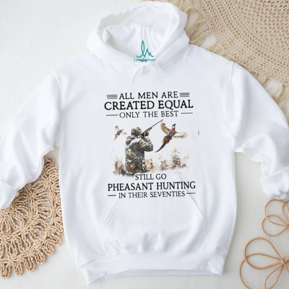 Pheasant Hunter Bird Hunting Outdoorsman Senior Hobby Shirt