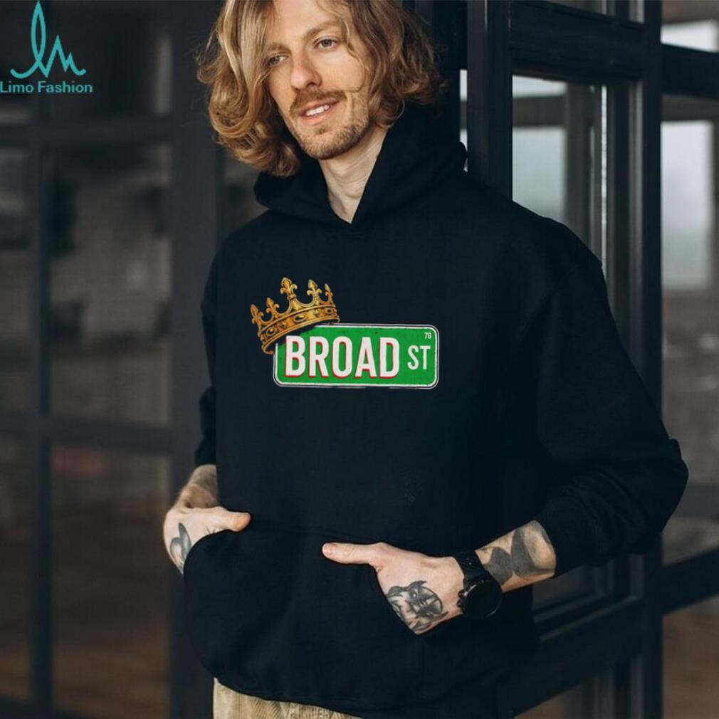 Philadelphia 76ers Broad Street King shirt
