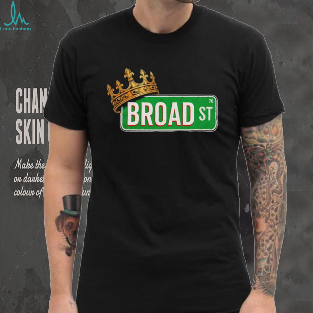 Philadelphia 76ers Broad Street King shirt