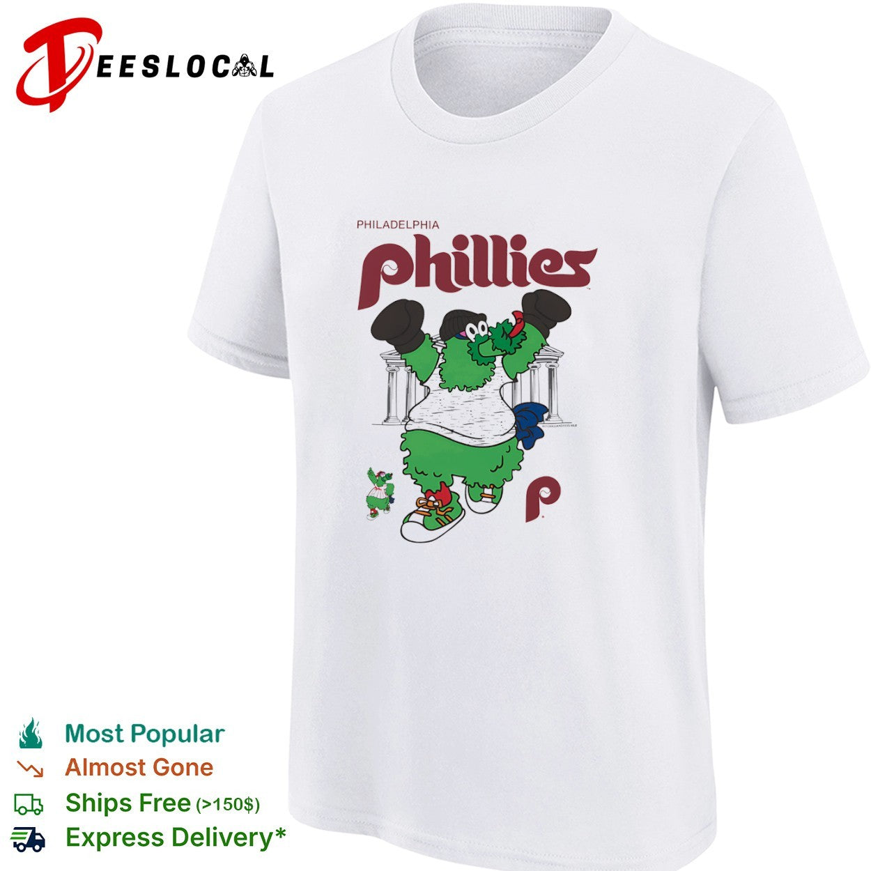 Philadelphia Phillies The Phanatic Rocky Balboa Philadelphia Museum shirt