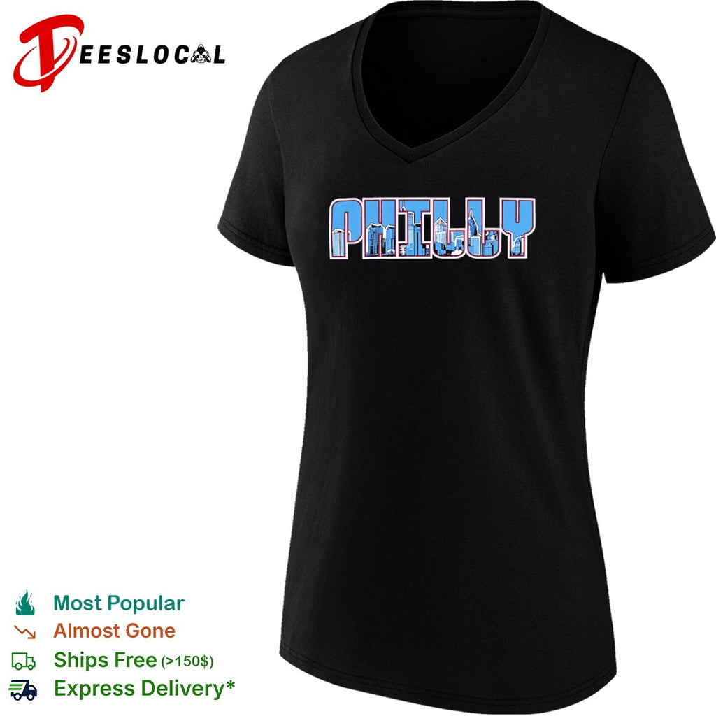 Philly Philadelphia Skyline Cityscape shirt