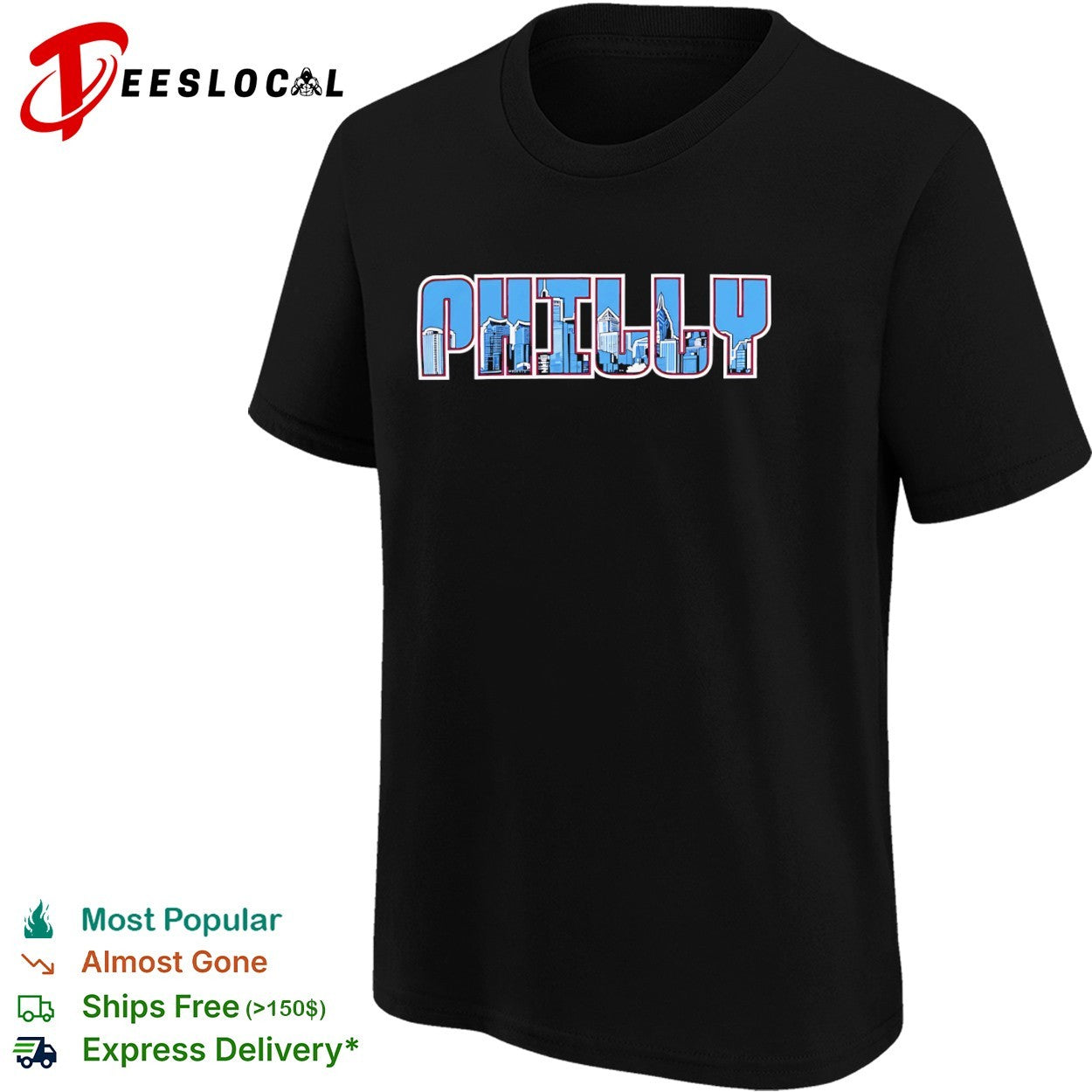 Philly Philadelphia Skyline Cityscape shirt