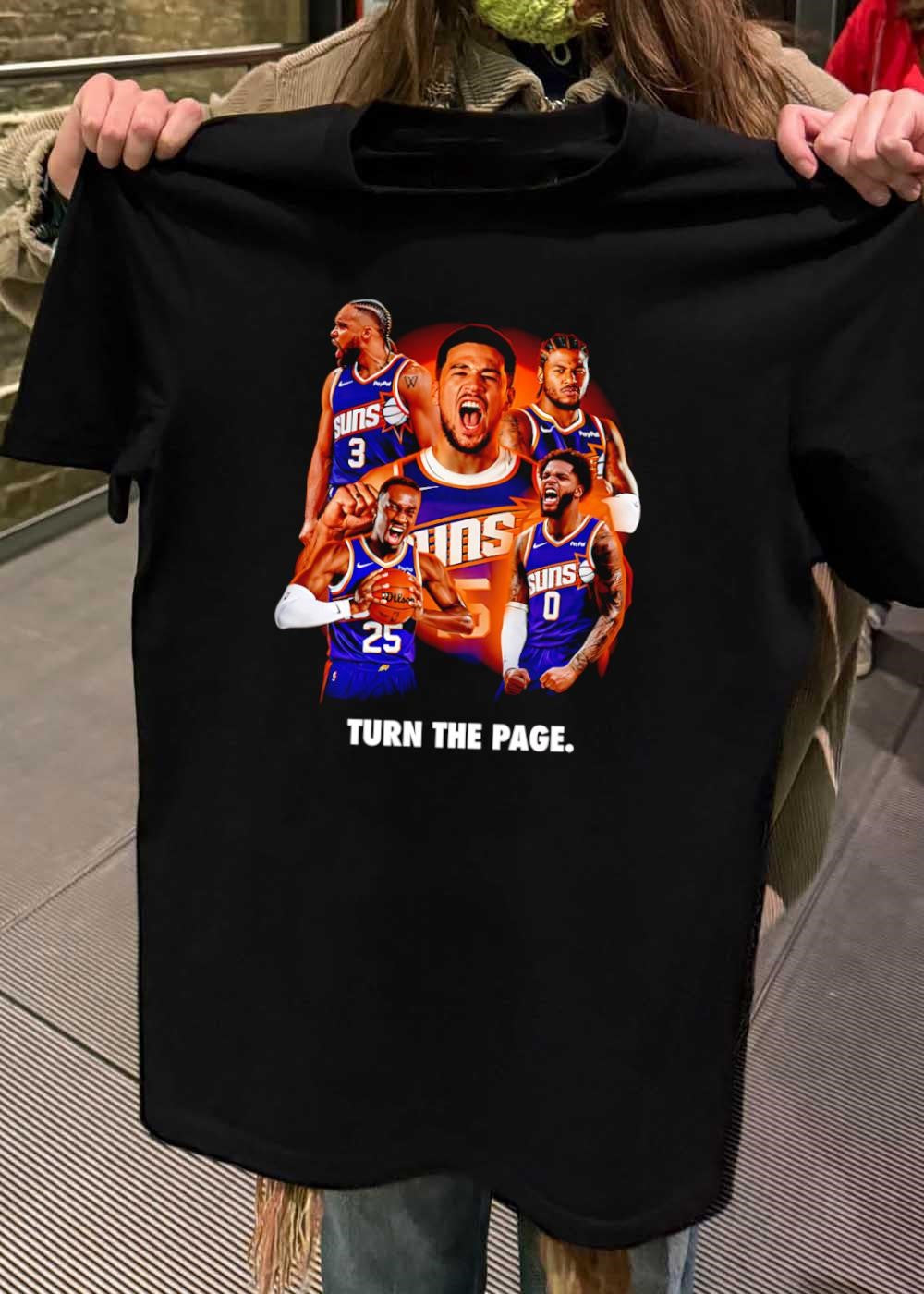 Phoenix Suns Basketball Players Turn the Page shirt