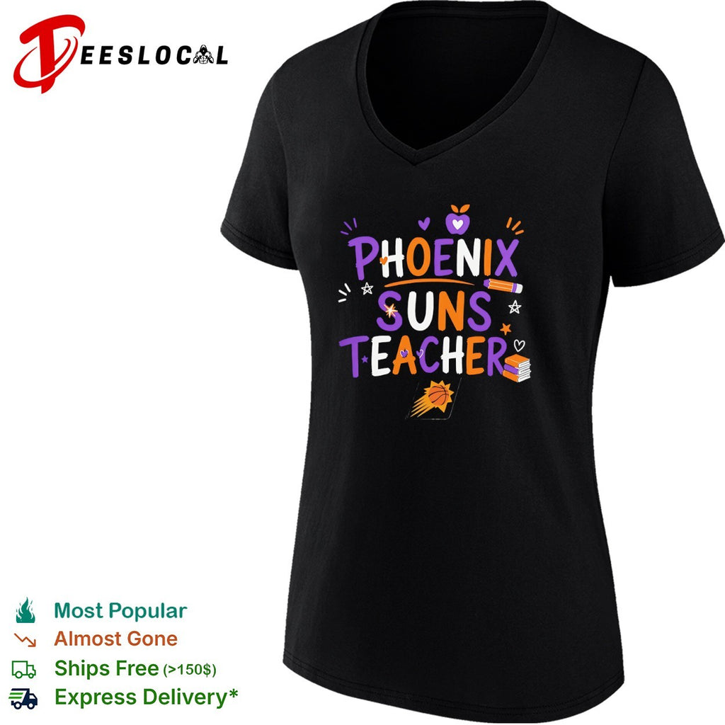 Phoenix Suns Teacher basketball fan education shirt