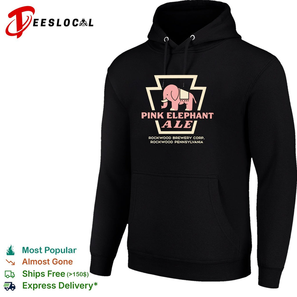 Pink Elephant Ale Rockwood Brewery Corp Pennsylvania shirt