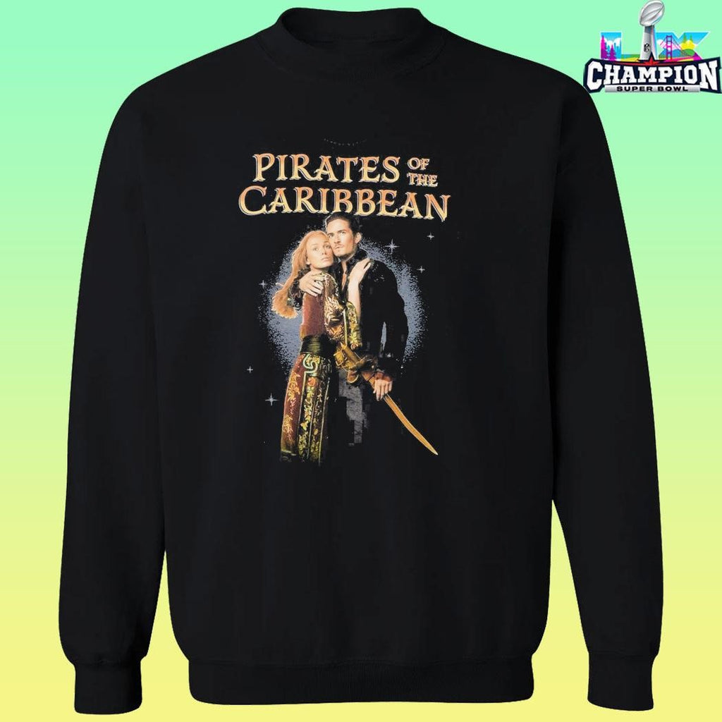 Pirates Of The Caribbean Will And Elizabeth Shirt