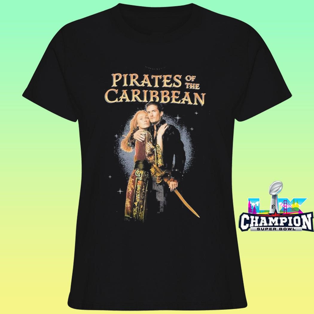 Pirates Of The Caribbean Will And Elizabeth Shirt
