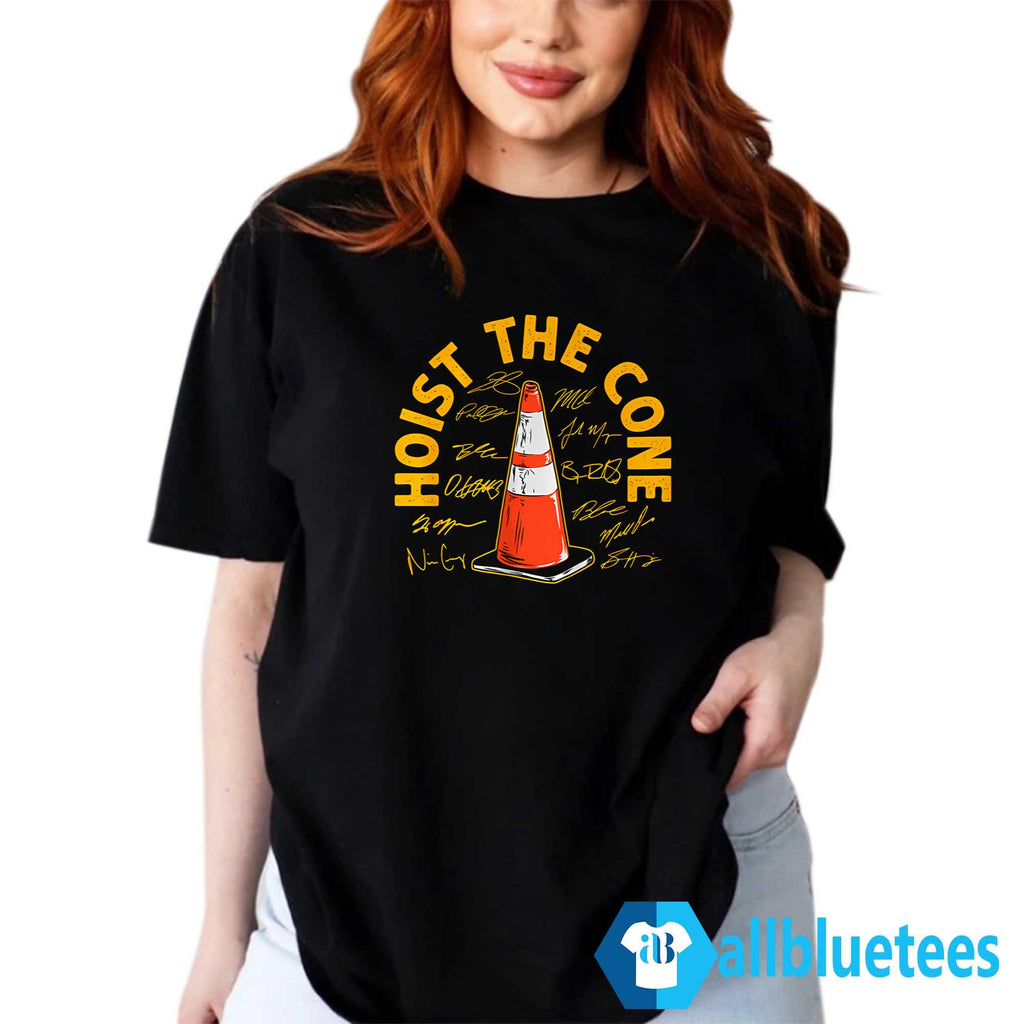 Pittsburgh Baseball Hoist The Cone Signatures Shirt