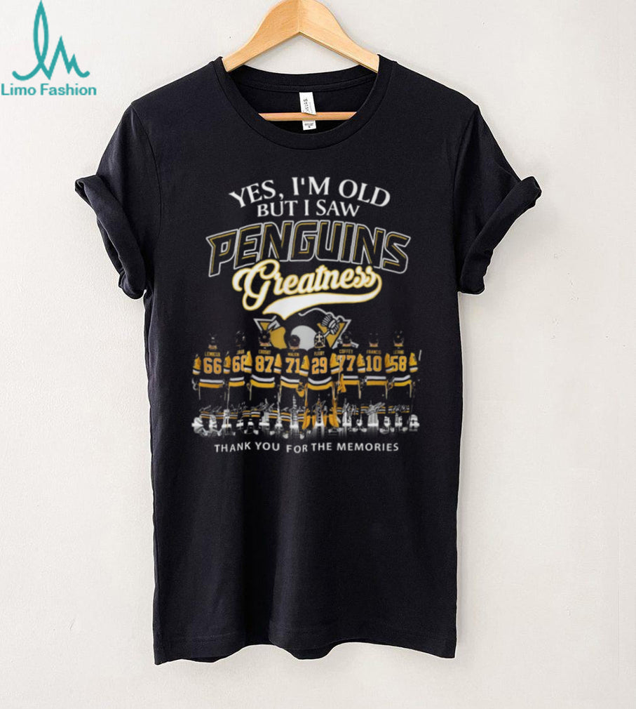 Pittsburgh Hockey Legends Autograph Team History Fan T Shirt