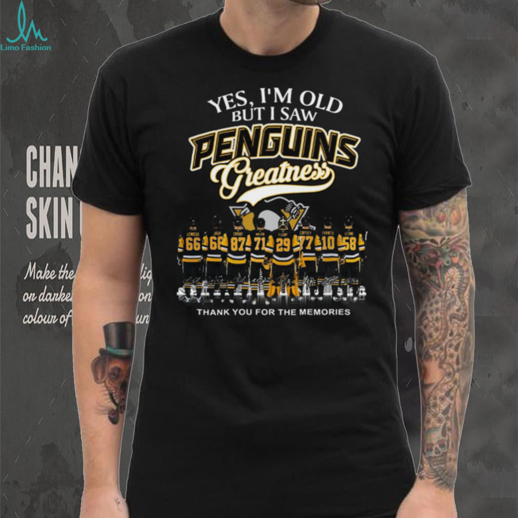 Pittsburgh Hockey Legends Greatness Signature Memories T Shirt
