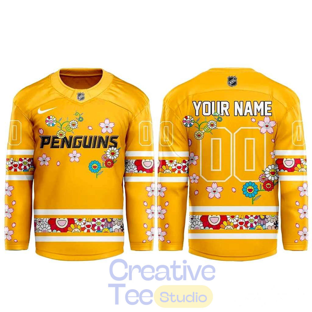Pittsburgh Penguins x Takashi Murakami Hockey Jersey