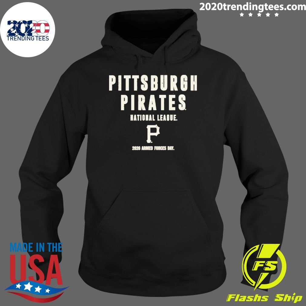 Pittsburgh Pirates National League 2026 Armed Forces Day Shirt