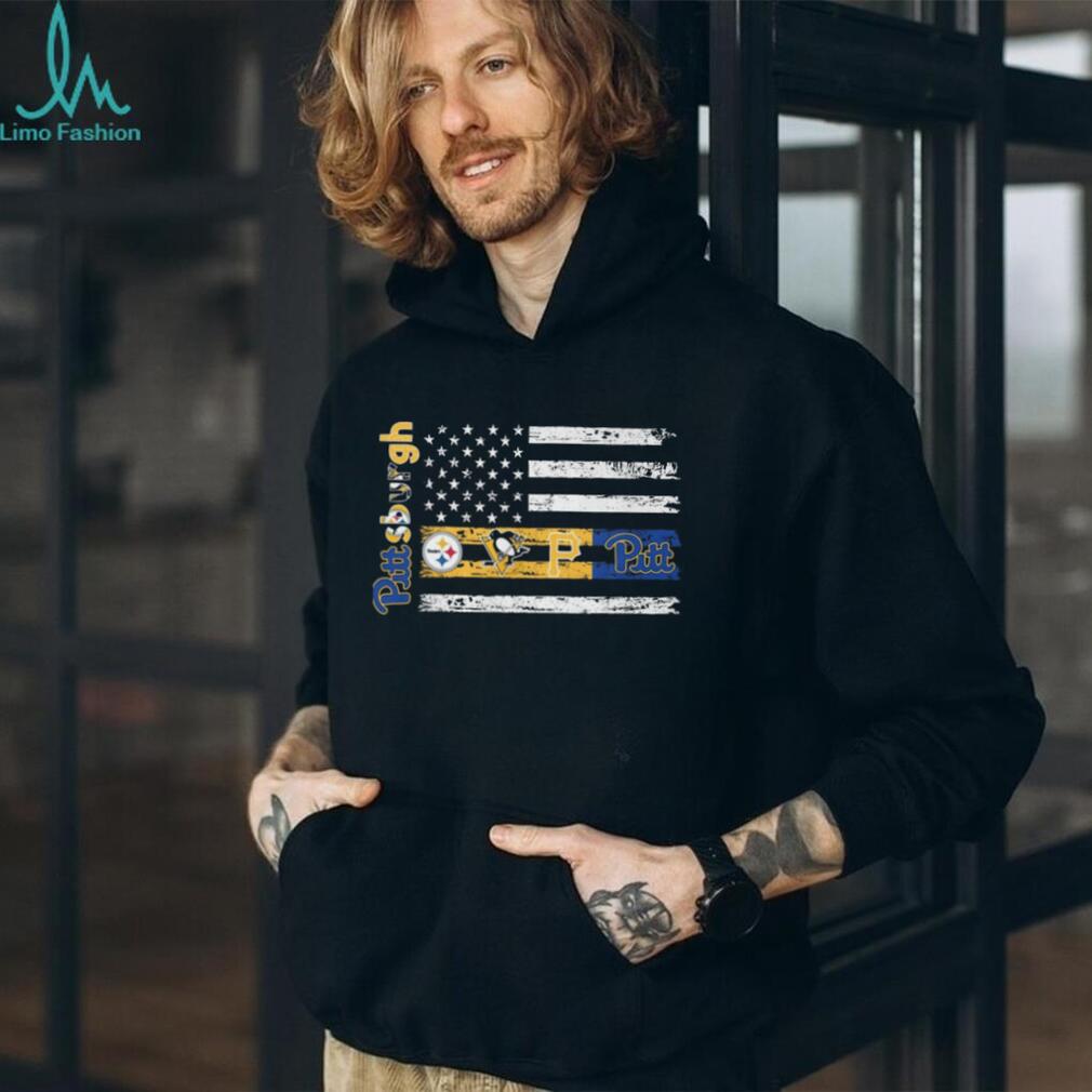 Pittsburgh Teams American Flag City Pride Shirt