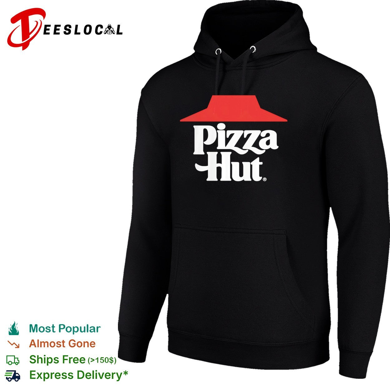Pizza Hut logo shirt