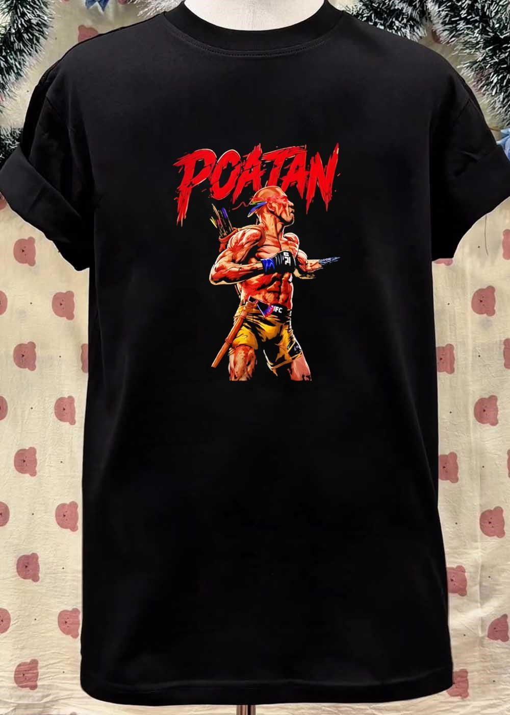 Poatan MMA Fighter Warrior Archer UFC Shirt