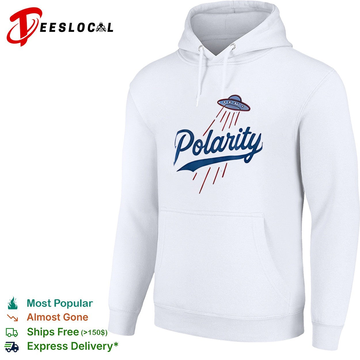 Polarity UFO style Los Angeles Dodgers shirt