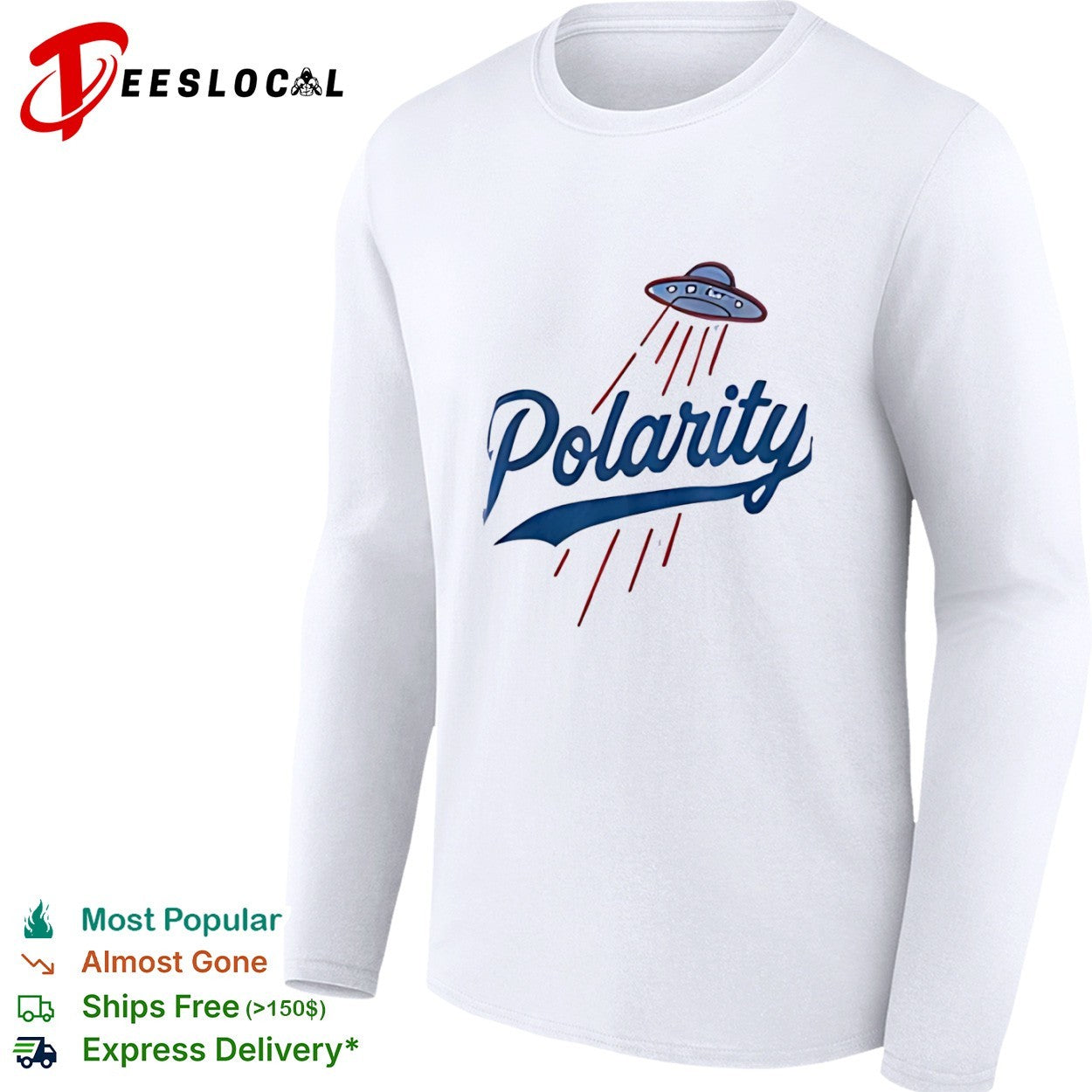 Polarity UFO style Los Angeles Dodgers shirt