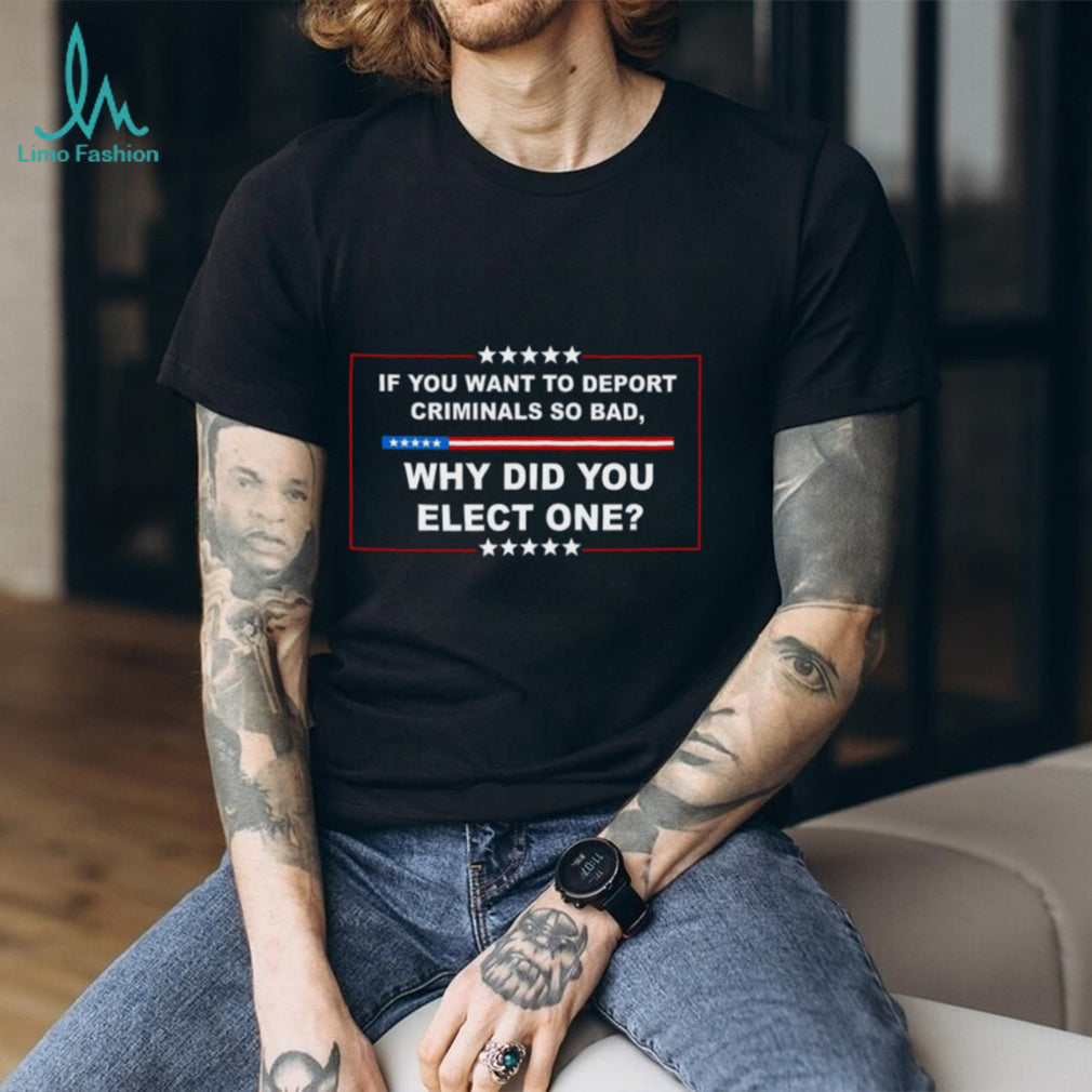 Political Sarcastic Deportation Humor Statement Graphic T Shirt