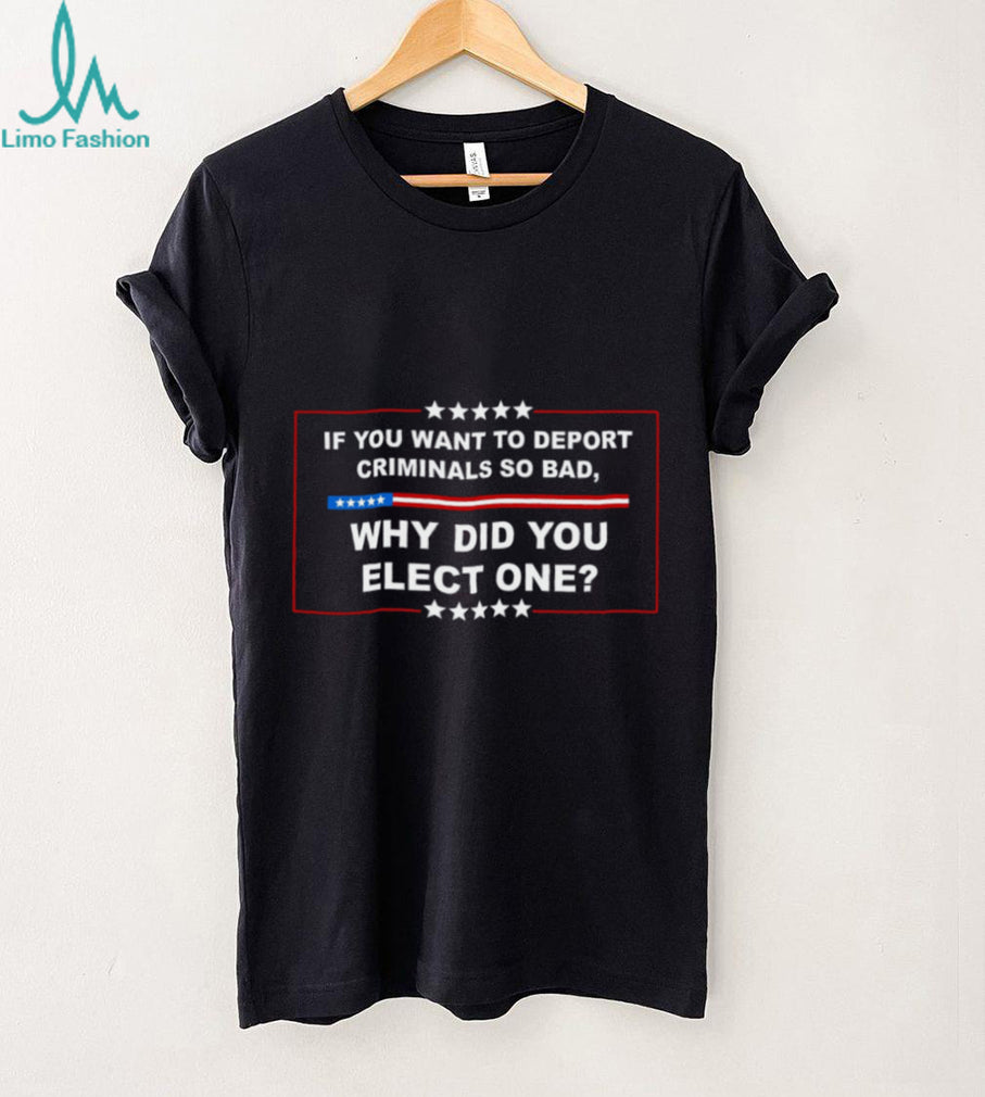 Political Sarcastic Deportation Humor Statement Graphic T Shirt