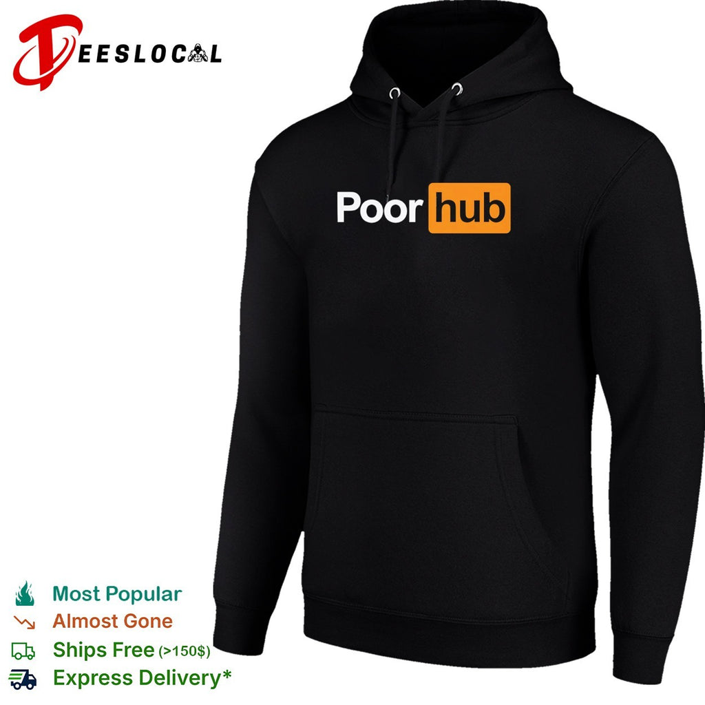 Poor hub logo shirt