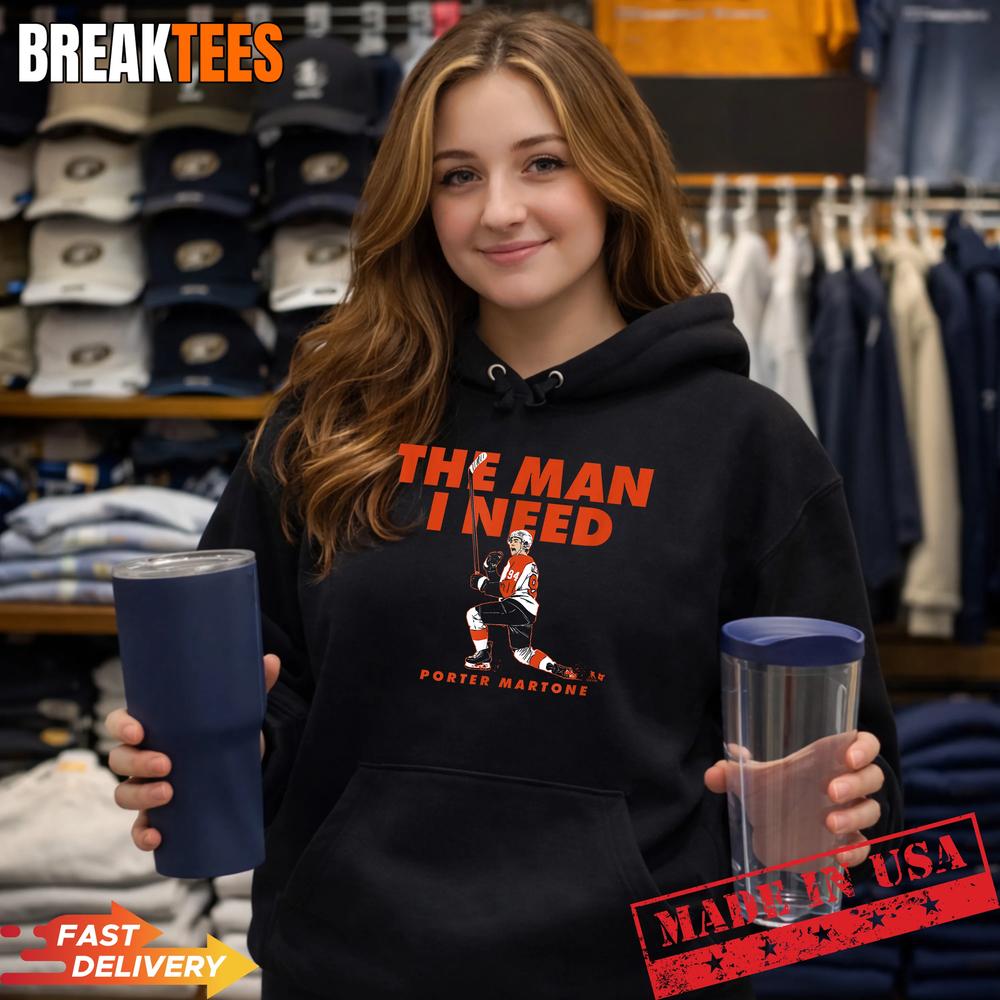 Porter Martone The Man I Need Philadelphia Hockey T-Shirt