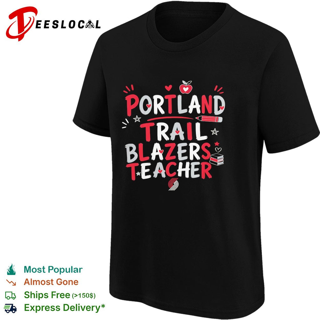 Portland Trail Blazers Teacher shirt