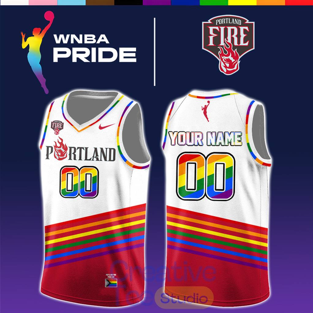 Portland Fire x Pride Day 2026 Basketball Jersey