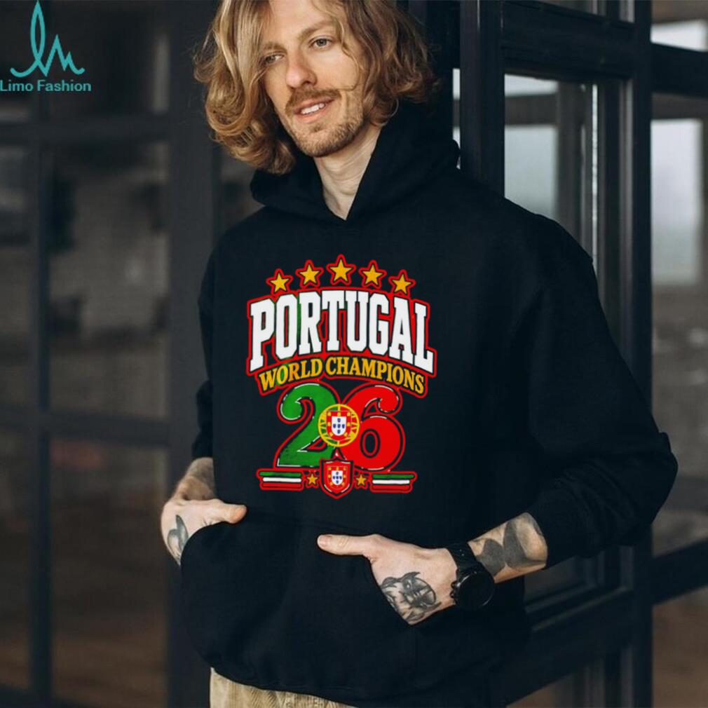 Portugal 2026 World Champions Flag shirt