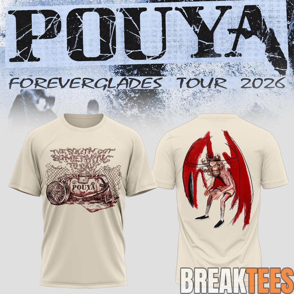 Pouya Foreverglades Tour 2026 Vintage Tee