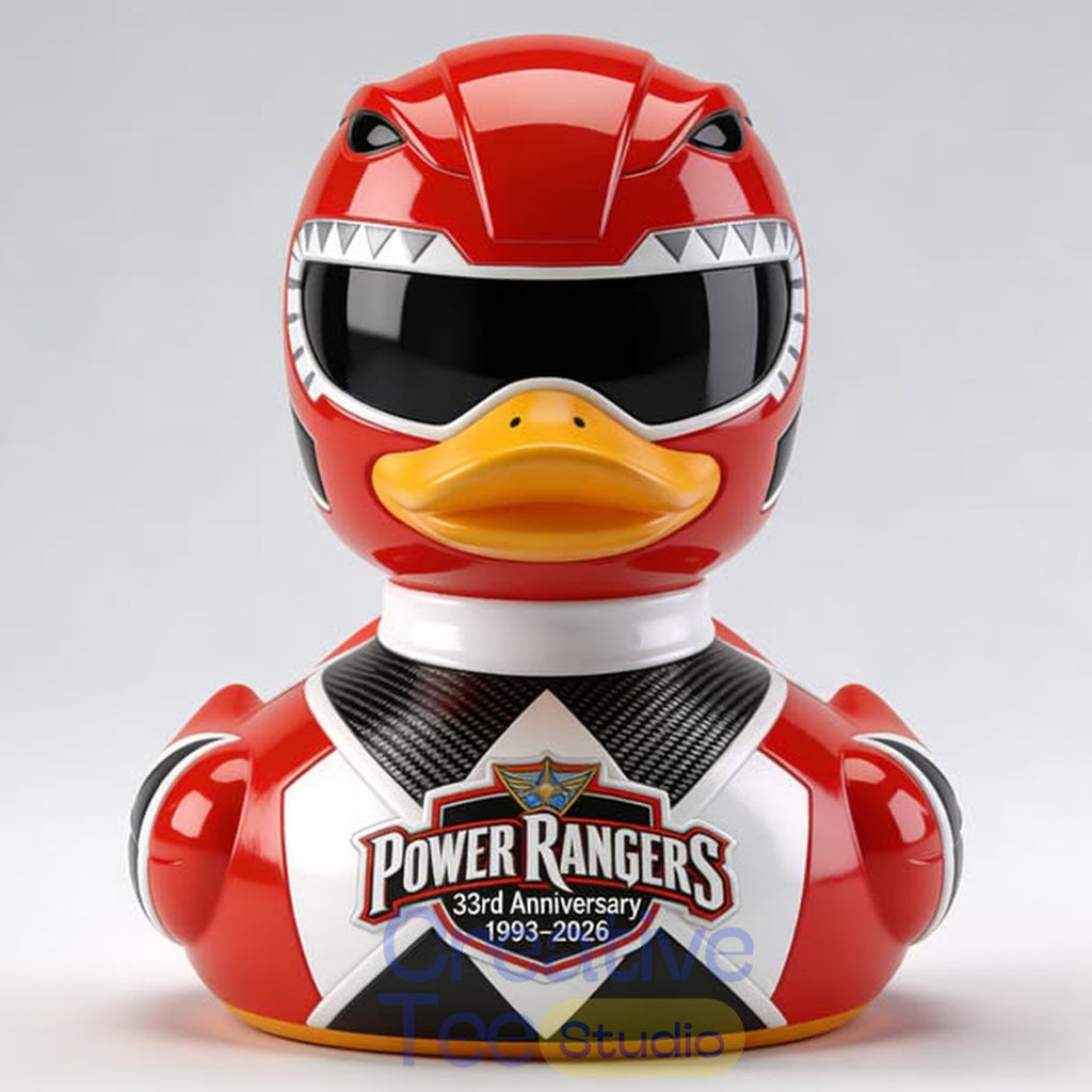 Power Rangers 33rd Anniversary Red Ranger Duck