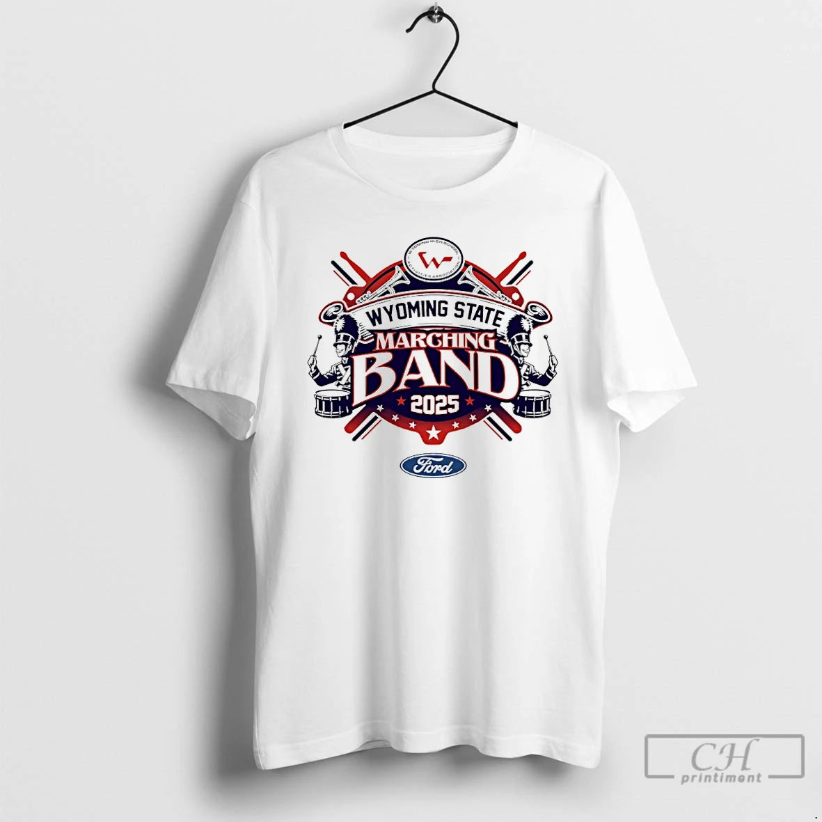 Premium 2025 Wyoming State Ford Marching Band T-Shirts, Hoodie, Sweatshirt | PodTeesHub.com