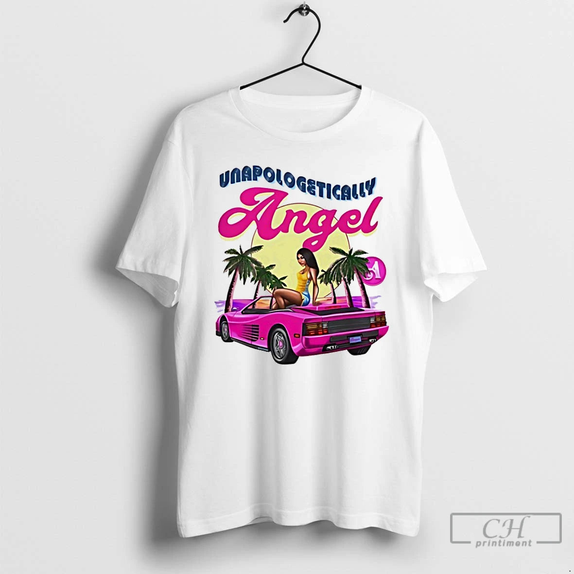 Premium Angel Reese Unapologetically Angel In Paradise T-Shirts, Hoodie, Sweatshirt | PodTeesHub.com